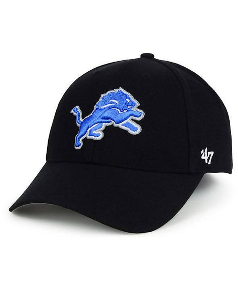 Detroit Lions Women's 47 Brand Black Two Tone Sparkle Adjustable Hat -  Detroit City Sports