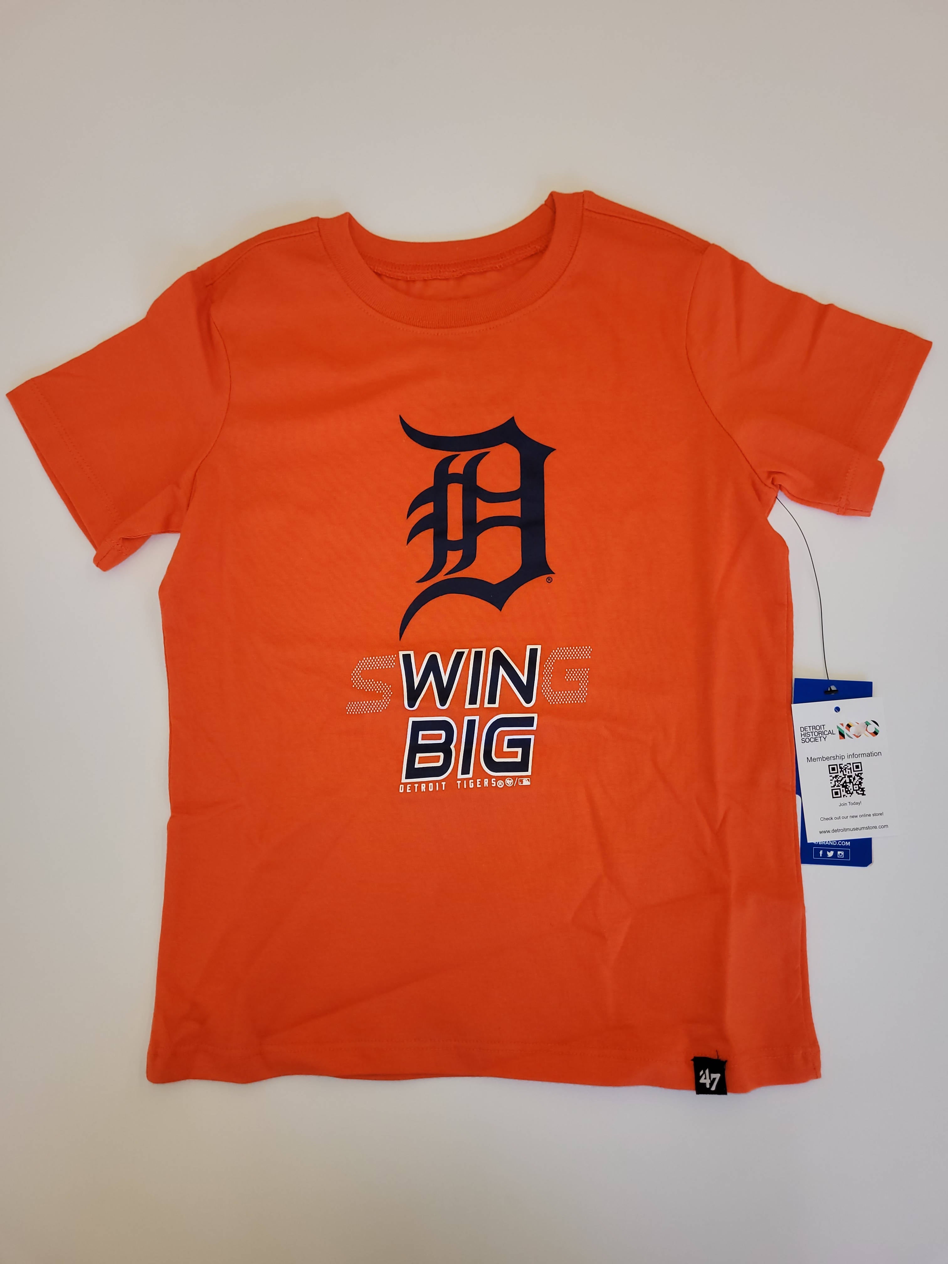 47 Brand Youth Orange Detroit Tigers Tee – All Things Marketplace