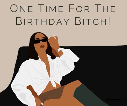 One Time For The Birthday B – All Things Marketplace