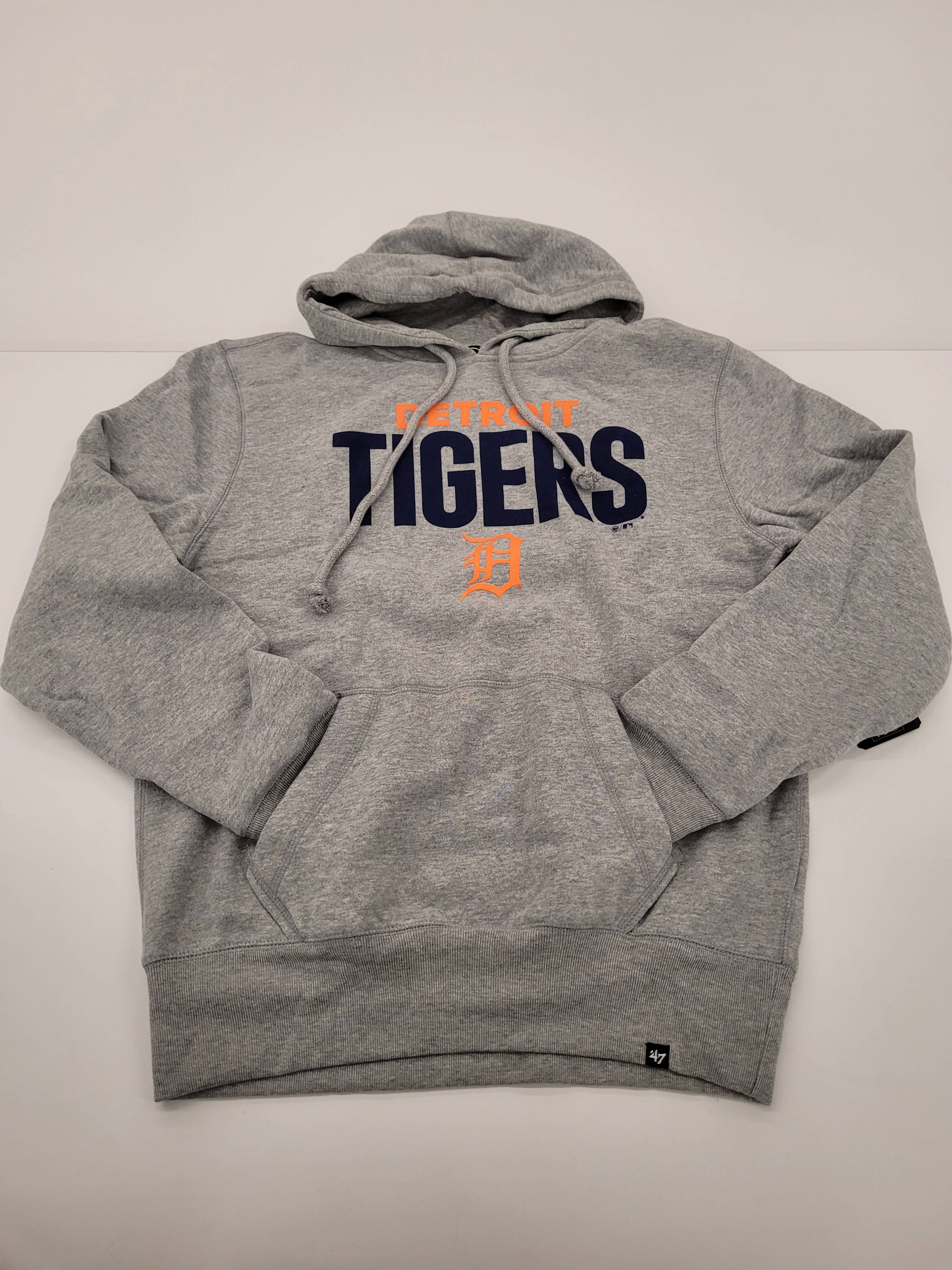 Detroit Tigers 47 Brand Slate Gray Hoodie – All Things Marketplace