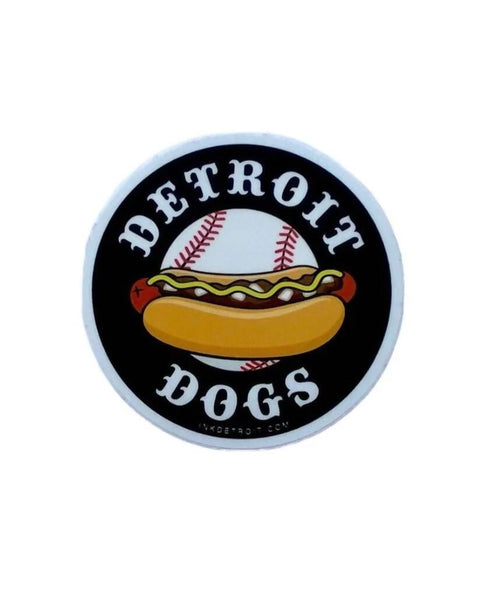 INK DETROIT - DETROIT DOGS VINYL STICKER – All Things Marketplace