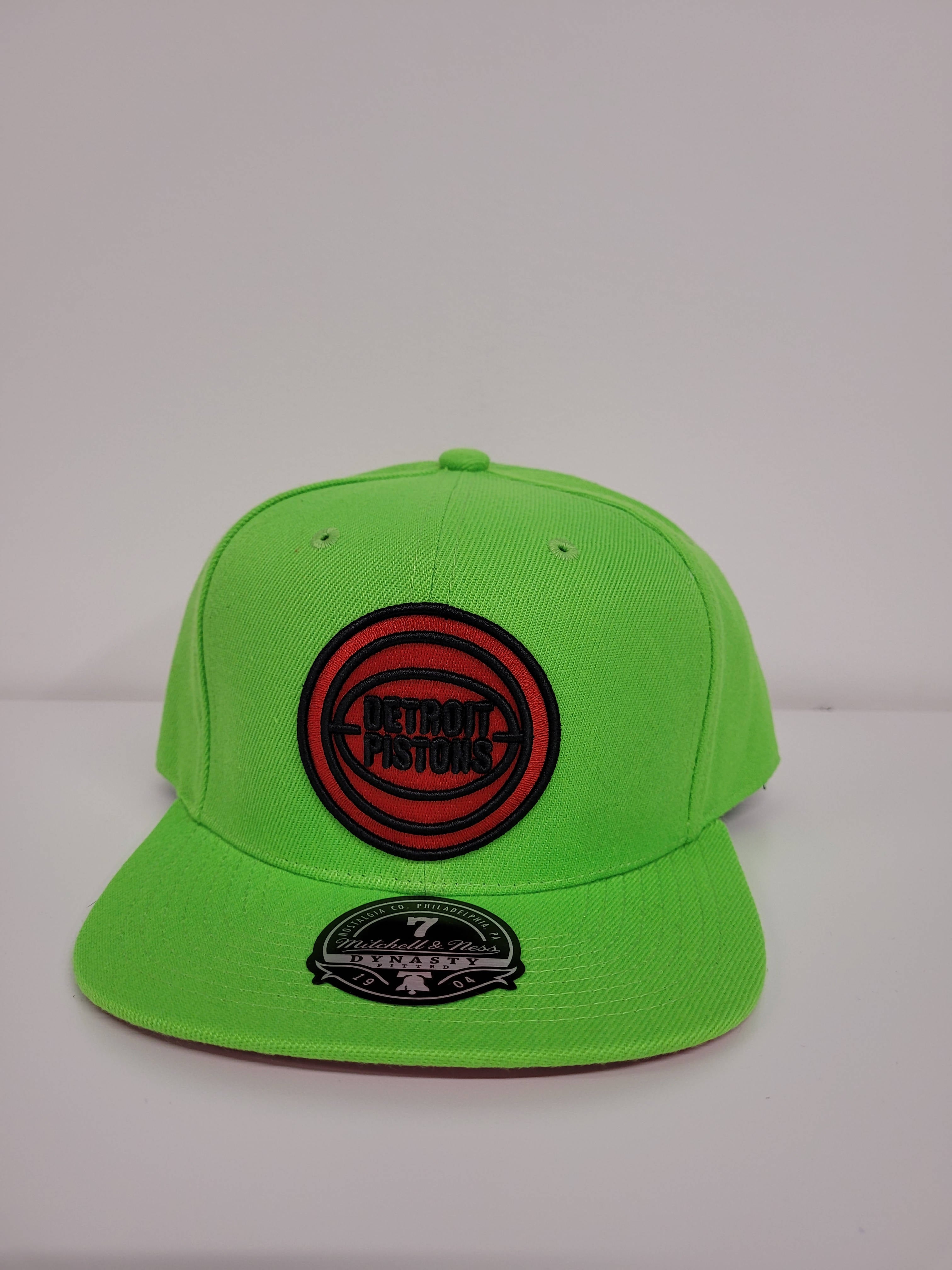Detroit Pistons Lime Green Fitted Hat – All Things Marketplace