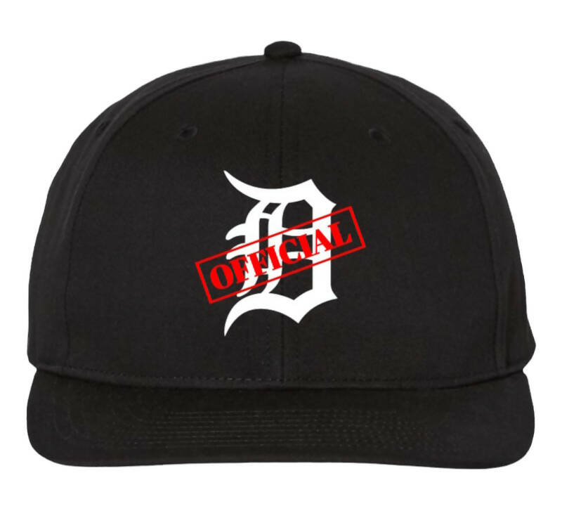D-OFFICIAL, D-OFFICIAL BRANDS, ORIGINAL LOGO, SNAPBACK, BASEBALL