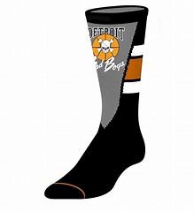 Bad Boys Unisex Detroit Bad Boys Athletic Sock