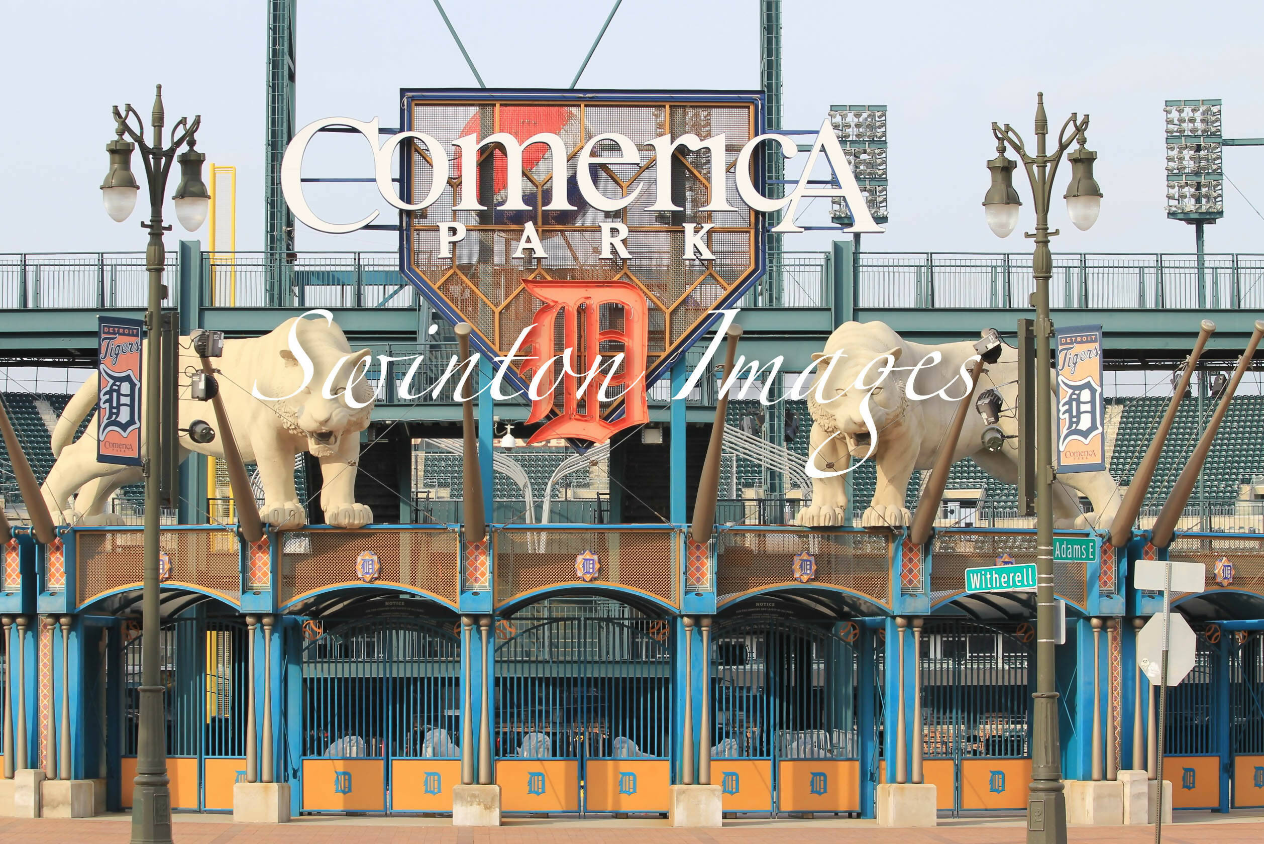 Detroit Tigers at Comerica Park Print